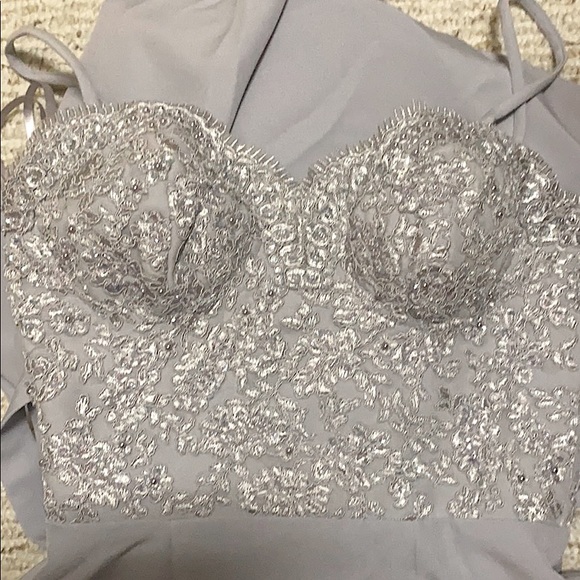 Portia and Scarlett ‘Frozen’ Evening, Prom, Gala, Bridesmaid, Dress, Fitted,Gown - Picture 7 of 9